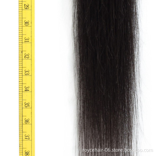 32 34 36 38 40 Inch Straight 100% Raw Indian Raw Remy Human Hair Extensions Women Long Hair Bundles